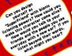 Can you design...